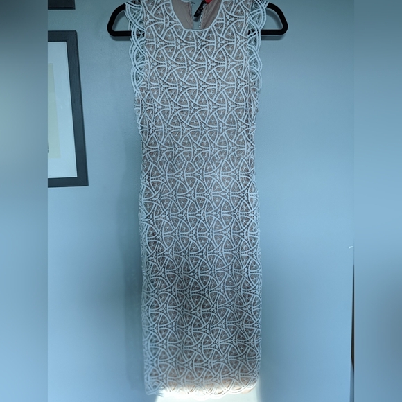 Zara Lace Overlay Dress - Picture 1 of 8